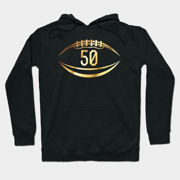 Denver Broncos Super Bowl 50 Hoodie by Ndolor